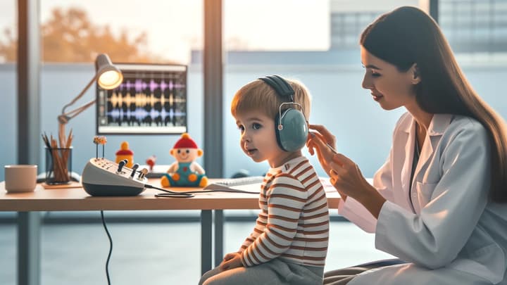 Badanie słuchu u dzieci